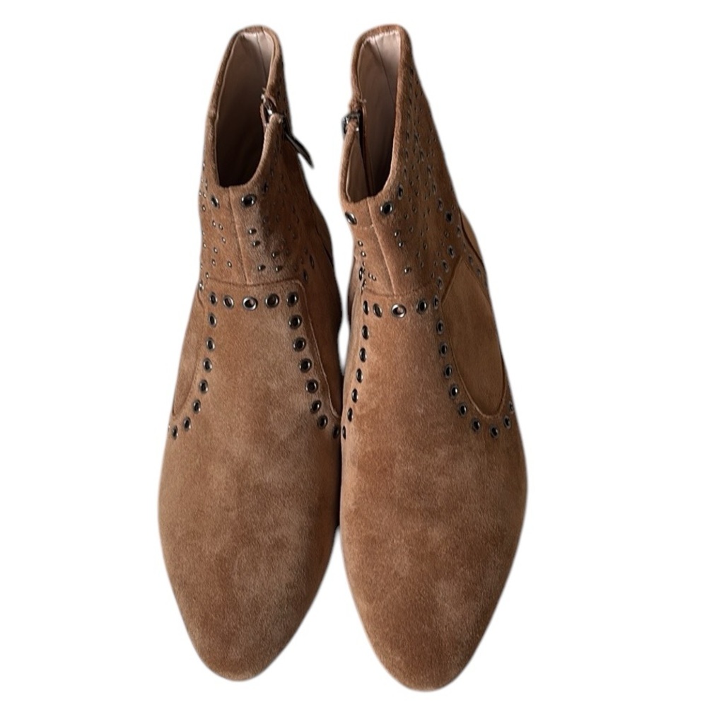 French Connection The Charlene NWT, Ankle boots, Suede,studding/metal ey… - Picture 4 of 11